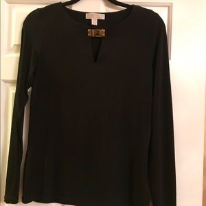 🖤 Michael Kors Black Top Blouse (S)